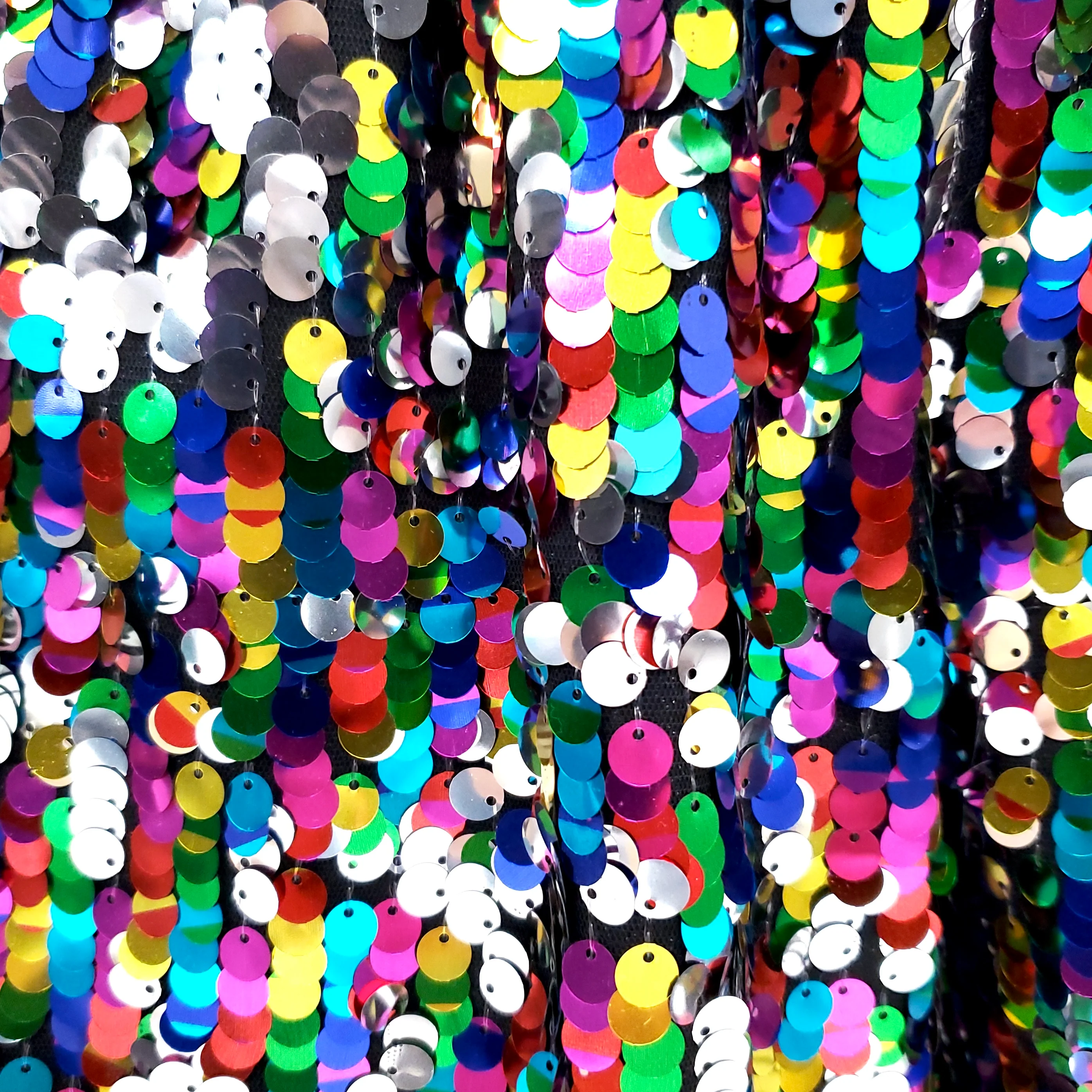 MIRA MIKATI SEQUIN RAINBOW SHORTS - SIZE 2 (US$1400) - Image 2